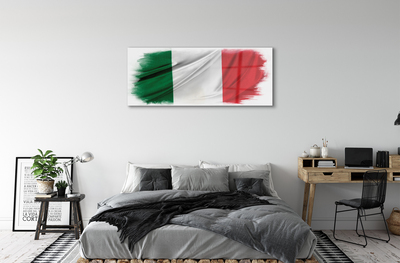 Pintura acrílica bandeira italiana