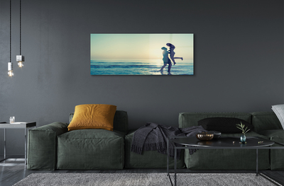 Pintura acrílica Mar de gente