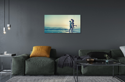 Pintura acrílica Mar de gente