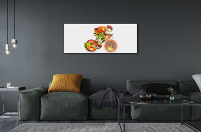 Quadro acrílico Um homem feito de vegetais