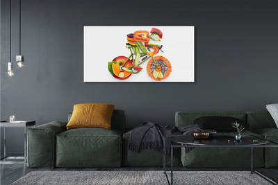 Quadro acrílico Um homem feito de vegetais