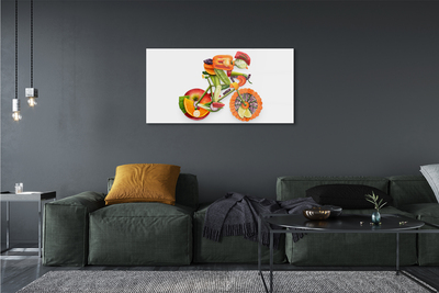 Quadro acrílico Um homem feito de vegetais