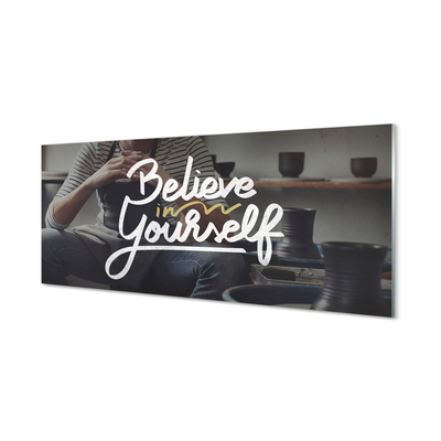 Quadro acrílico A inscrição