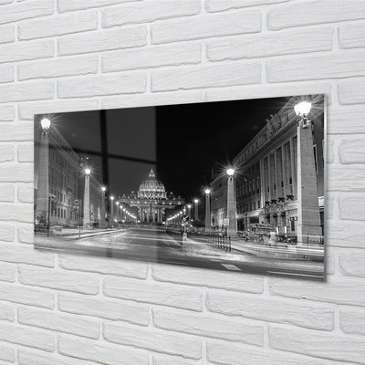 Pintura acrílica Estrada da Capela de Roma