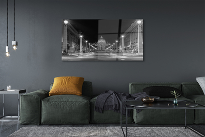 Pintura acrílica Estrada da Capela de Roma