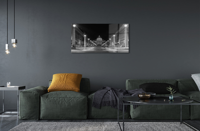 Pintura acrílica Estrada da Capela de Roma