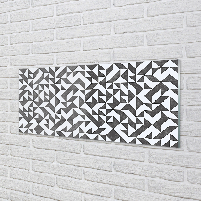 Quadro acrílico Polígonos