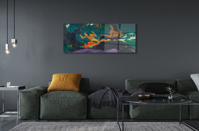 Quadro acrílico Fatata te Miti (By the Sea) - Paul Gauguin