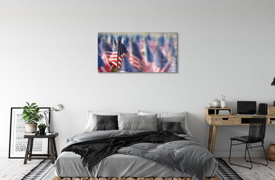 Quadro acrílico Bandeira dos Estados Unidos
