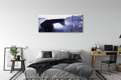 Quadro acrílico Floresta do Unicórnio