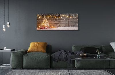 Pintura acrílica Decorações de neve para árvores de Natal