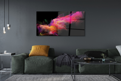 Pintura acrílica Fractais rosa