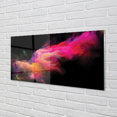 Pintura acrílica Fractais rosa