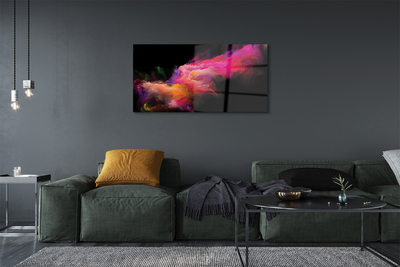 Pintura acrílica Fractais rosa