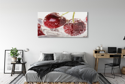 Pintura acrílica Cerejas molhadas