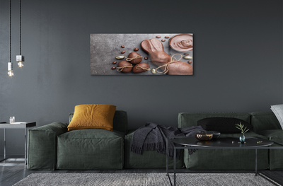 Pintura acrílica Coelho de doces de chocolate