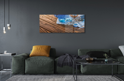 Quadro acrílico Tinta de ovo à base de tábuas