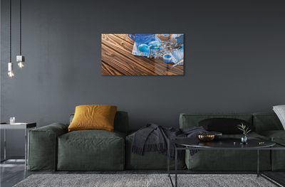 Quadro acrílico Tinta de ovo à base de tábuas