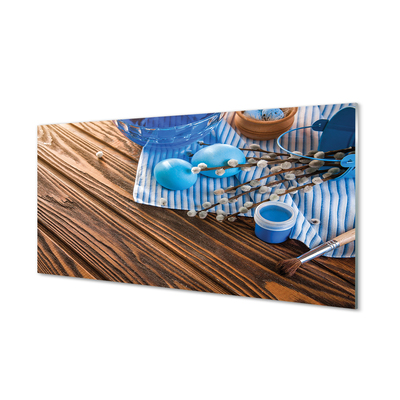 Quadro acrílico Tinta de ovo à base de tábuas