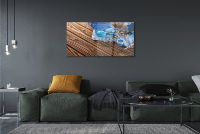 Quadro acrílico Tinta de ovo à base de tábuas