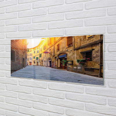 Quadro acrílico Edifícios da Rua Itália