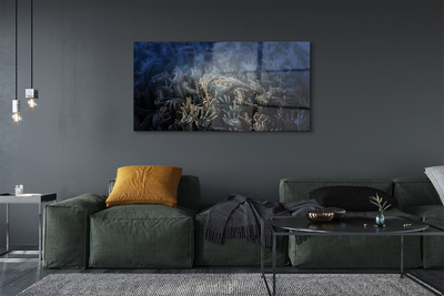 Pintura acrílica Mãos luz azul