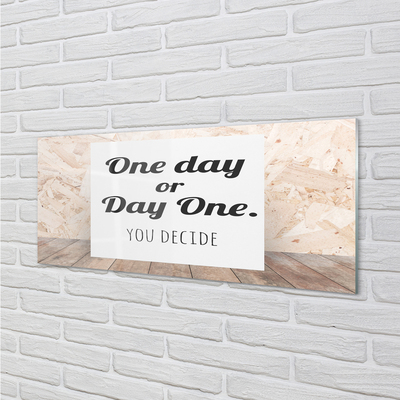 Pintura acrílica Letras pretas em fundo branco