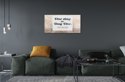 Pintura acrílica Letras pretas em fundo branco