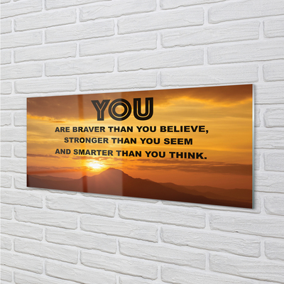 Pintura acrílica inscrição do sol