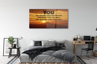 Pintura acrílica inscrição do sol