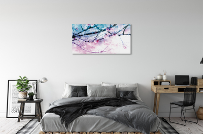 Quadro acrílico Céu de gravetos de árvore