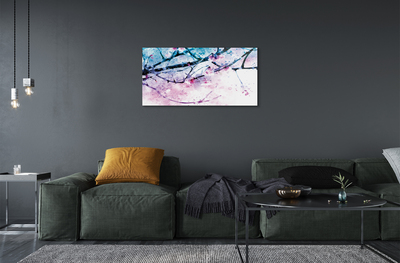 Quadro acrílico Céu de gravetos de árvore