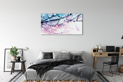 Quadro acrílico Céu de gravetos de árvore