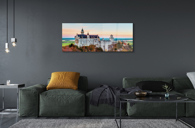 Quadro acrílico Castelo da Alemanha Outono Munique