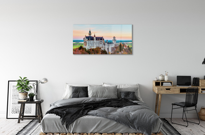 Quadro acrílico Castelo da Alemanha Outono Munique