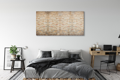 Quadro acrílico Parede de tijolos vintage