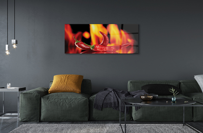 Pintura acrílica Pimentas picantes