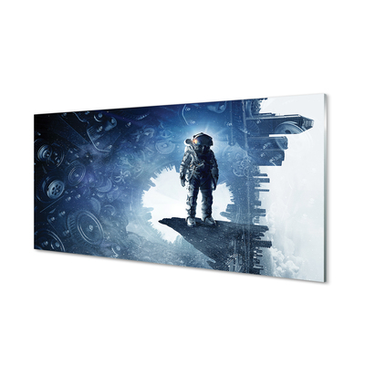 Quadro acrílico Caracterização dos mecanismos da cidade