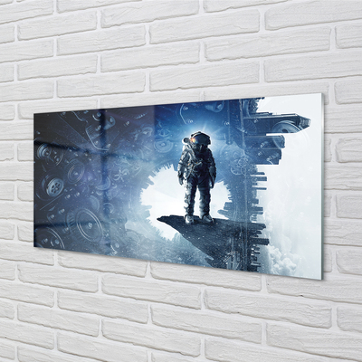 Quadro acrílico Caracterização dos mecanismos da cidade