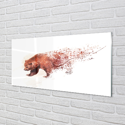 Quadro acrílico Urso
