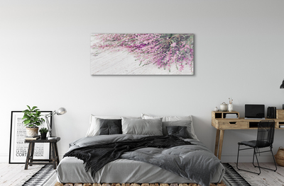 Quadro acrílico Flores do tabuleiro