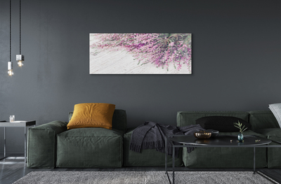 Quadro acrílico Flores do tabuleiro