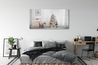 Pintura acrílica decorações para árvores de Natal