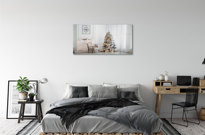 Pintura acrílica decorações para árvores de Natal