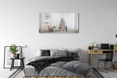 Pintura acrílica decorações para árvores de Natal