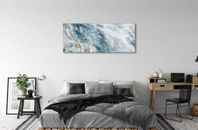 Quadro acrílico Parede de pedra e mármore