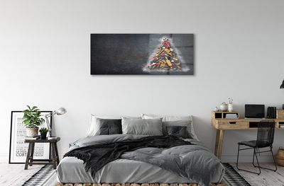 Quadro acrílico decorações para árvores de Natal