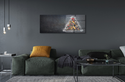 Quadro acrílico decorações para árvores de Natal