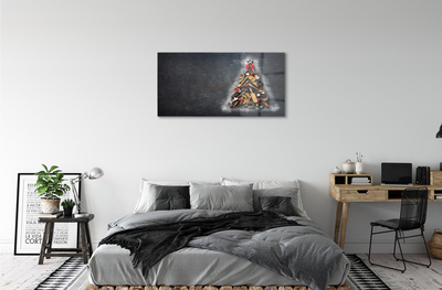 Quadro acrílico decorações para árvores de Natal