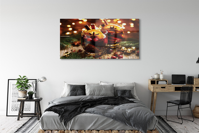 Pintura acrílica Chá de inverno com canela